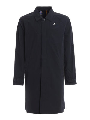 K-WAY: cappotti trench - Trench Poirot in canvas nylon
