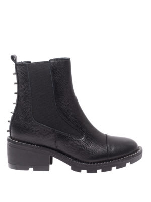 Kendall + Kylie: stivali - Stivaletti Port in pelle con borchie