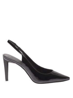 Kendall + Kylie: scarpe décolleté - Slingback Mora in vernice nera