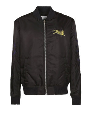 KENZO: giacche bomber - Bomber Jumping Tiger Golden Week capsule