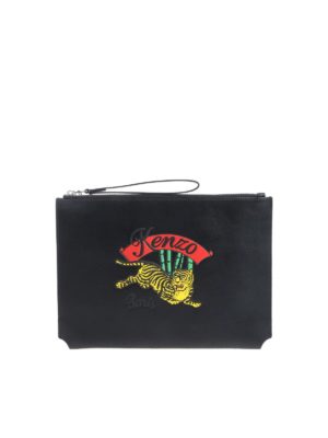 KENZO: Bolso clutch - Bolso Clutch - Negro