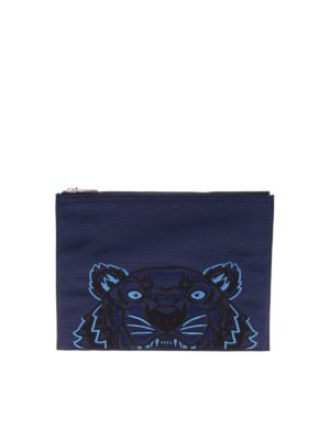 KENZO: Bolso clutch - Bolso Clutch - Azul