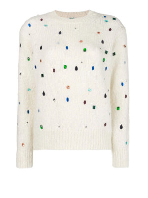 KENZO: maglia collo rotondo - Maglioncino Bijou