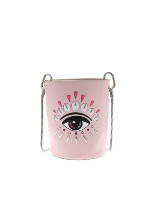 KENZO: cross body bags - Kontact Eye Mini bucket bag
