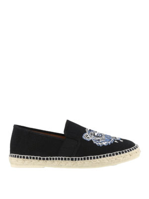 KENZO: espadrillas - Espadrillas Tiger nere