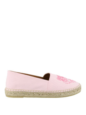 KENZO: espadrillas - Espadrillas Tiger rosa