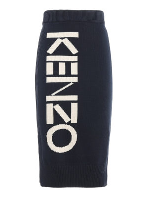KENZO: Faldas media pierna y semilargas - Falda Semilarga - Kenzo Sport