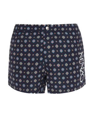 KENZO: Costumi piscina e boxer - Boxer da mare con motivo Médaillons
