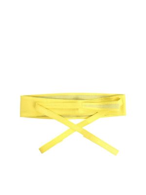 KI6? Who are you?: belts - Yellow leather belt