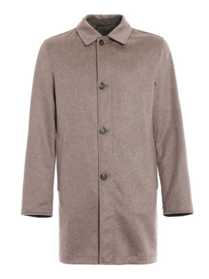 Kired: short coats - Peak reversible raincoat