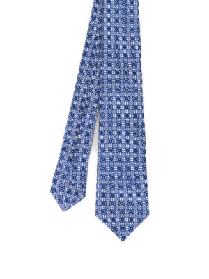 Kiton: ties & bow ties - Pattern silk tie