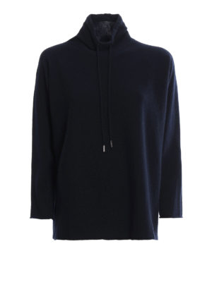 LAMBERTO LOSANI: maglia a collo alto e polo - Maglione in cashmere con coulisse