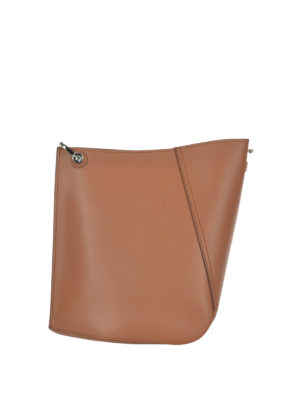 LANVIN: borse a spalla - Borsa asimmetrica Hook piccola