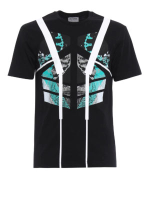 LES HOMMES: t-shirt - T-shirt stampata in cotone