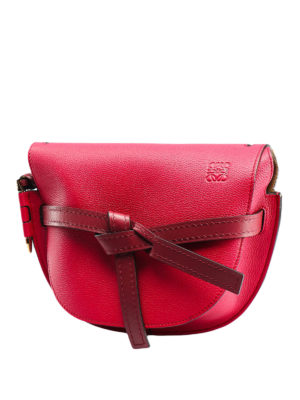 LOEWE: borse a spalla - Borsa a spalla Gate in pelle