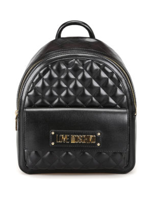 LOVE MOSCHINO: zaini - Zaino in ecopelle matelassé