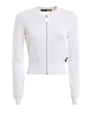LOVE MOSCHINO: Cárdigans - Cárdigan - Blanco
