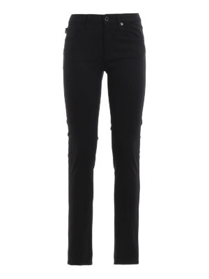 LOVE MOSCHINO: Jeans Rectos - Vaqueros Rectos - Negro
