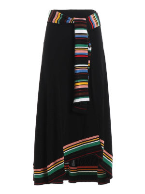 M MISSONI: Faldas media pierna y semilargas - Falda Semilarga - Negro