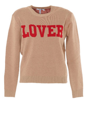 m.s.g.m.: maglia collo rotondo - Maglione in misto lana Lover