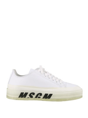 m.s.g.m.: trainers - Logo sole sneakers