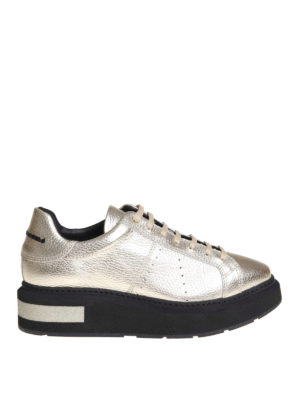 MANUEL BARCELO': sneakers - Sneaker Etna-Re dorate