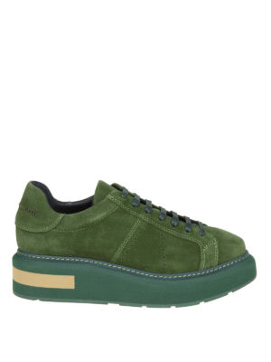 MANUEL BARCELO': trainers - Etna-Re suede sneakers