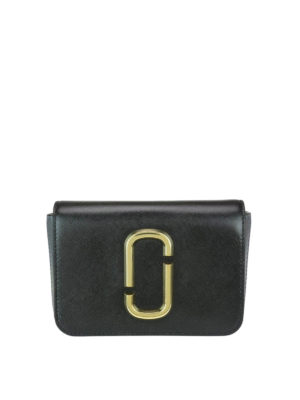MARC JACOBS: marsupi - Marsupio Hip Shot nero in pelle