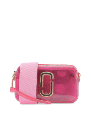 MARC JACOBS: borse a tracolla - Borsa Snapshot in plastica glitterata