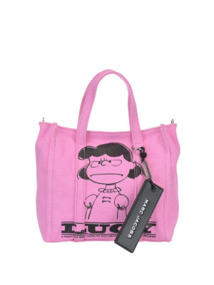 MARC JACOBS: borse a tracolla - Mini tote The Tag in tela