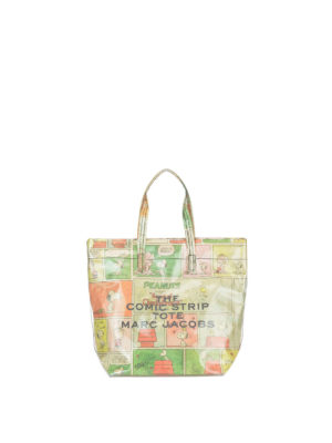MARC JACOBS: shopper - Borsa The Tote piccola con fumetti