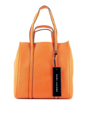 MARC JACOBS: shopper - Shopper The Tag color arancio