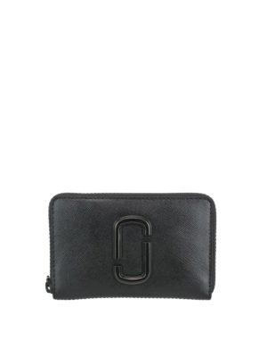 MARC JACOBS: wallets & purses - Snapshot DTM Small Standard black wallet