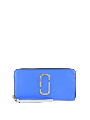 MARC JACOBS: portafogli - Portafoglio Snapshot Standard blu