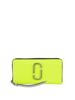 MARC JACOBS: portafogli - Portafoglio Snapshot Standard giallo