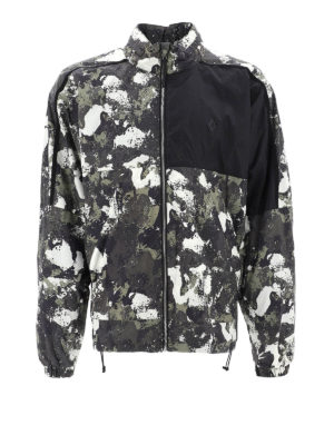 Marcelo Burlon: casual jackets - Camouflage windbreaker