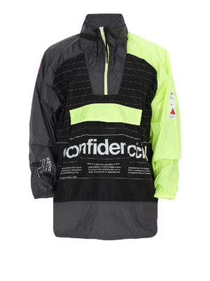 Marcelo Burlon: giacche casual - Giacca in tessuto a blocchi di colore