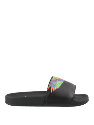Marcelo Burlon: flip flops - Rubber sliders