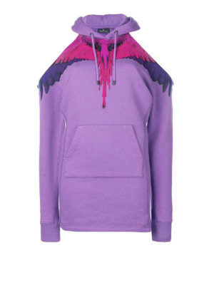 Marcelo Burlon: Felpe e maglie - Felpa Color Wings con cappuccio