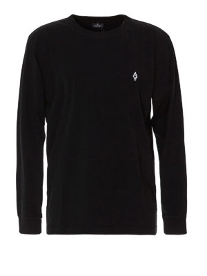 Marcelo Burlon: Sweatshirts & Sweaters - Logo embroidery sweatshirt