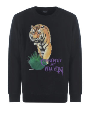 Marcelo Burlon: Felpe e maglie - Felpa Tiger