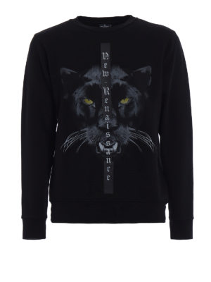 Marcelo Burlon: Sweatshirts & Sweaters - Yune cotton jersey sweatshirt