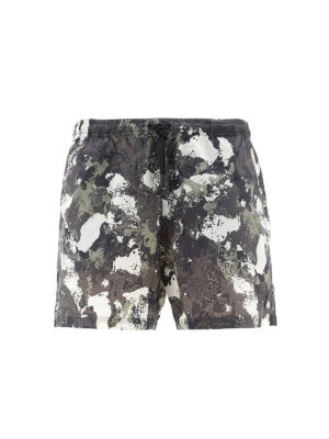 Marcelo Burlon: Swim shorts & swimming trunks - Camouflage swim shorts