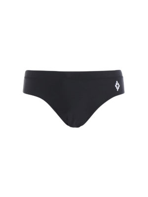 Marcelo Burlon: Costumi piscina e boxer - Costume da bagno slip ricamo Cross