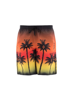 Marcelo Burlon: Costumi piscina e boxer - Costume da bagno Palms