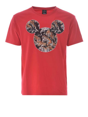 Marcelo Burlon: t-shirt - T-shirt Mickey Mouse Tigers