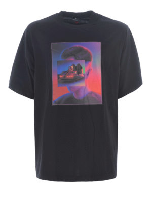Marcelo Burlon: t-shirts - Nb Bumper Car cotton T-shirt