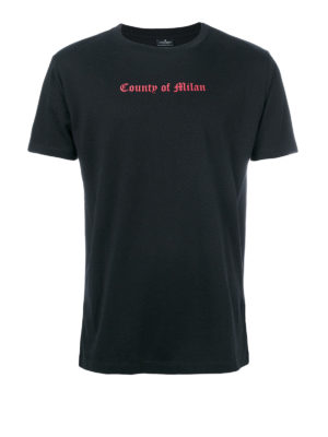 Marcelo Burlon: t-shirt - T-shirt in cotone stampa Tekaio