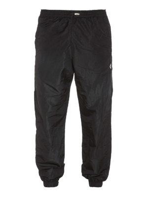 Marcelo Burlon: tracksuit bottoms - Nylon blend jogging pants