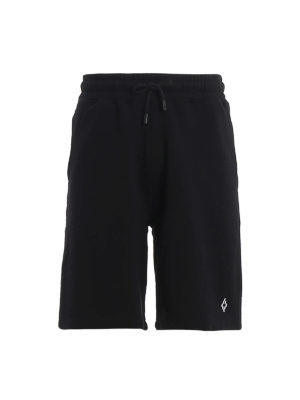 Marcelo Burlon: tracksuit bottoms - Otromundo cotton shorts